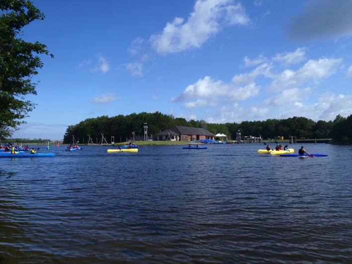 Kajak op 't Veerse Meer