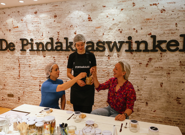 Workshop pindakaas maken