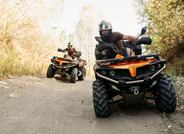 Quad en offroad rijden